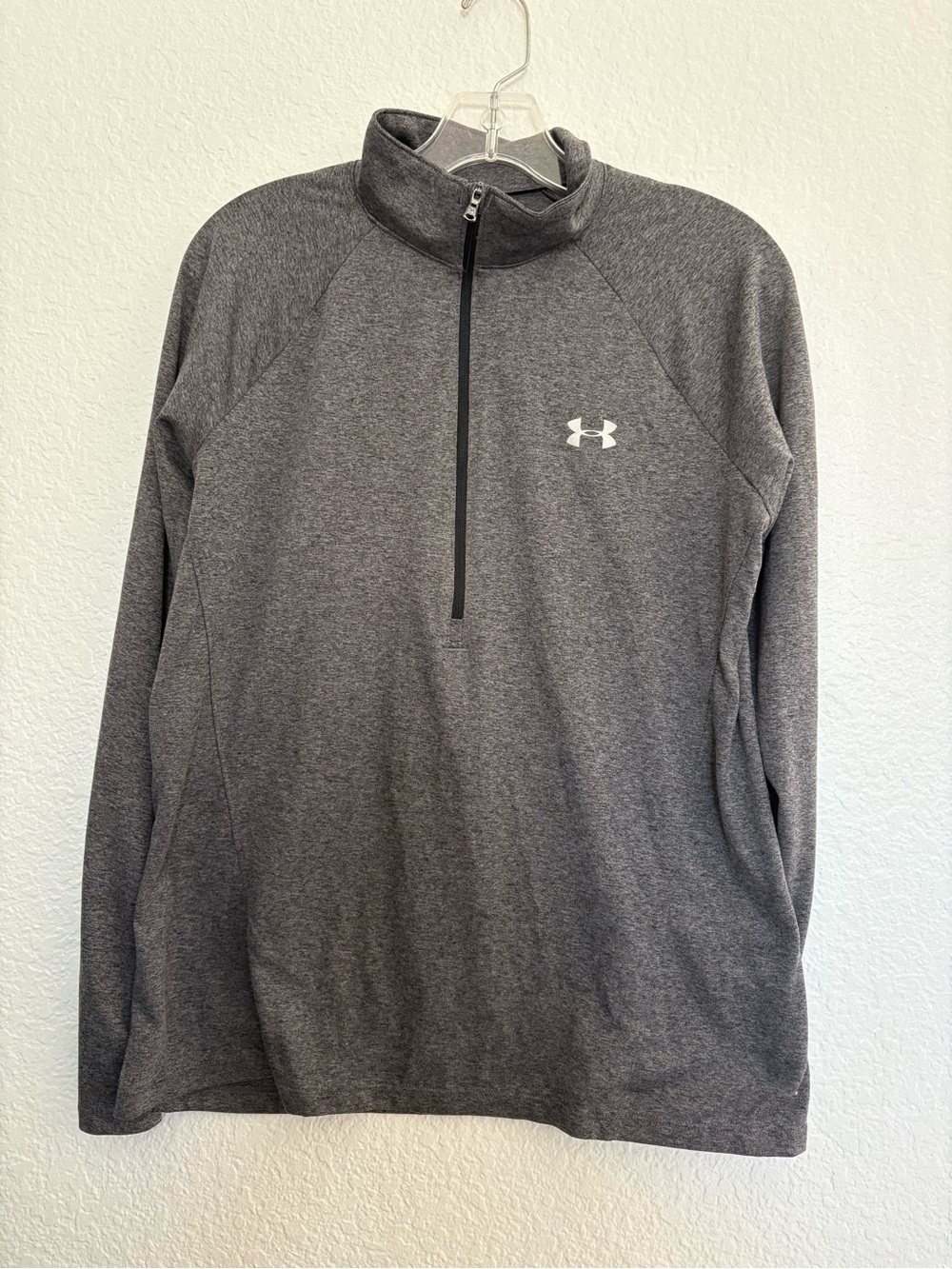 Under Armour Men's Dark Gray Half-Zip Performance Pullover
